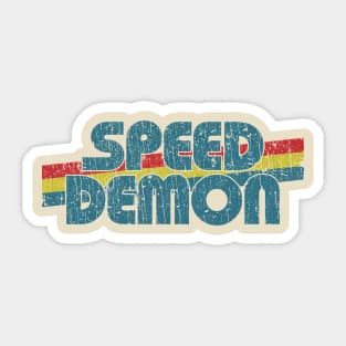 Speed Demon 1979 Sticker